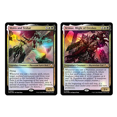 Magic: The Gathering March of the Machine Commander Deck Growing Threat + Collector Booster Sample Pack
