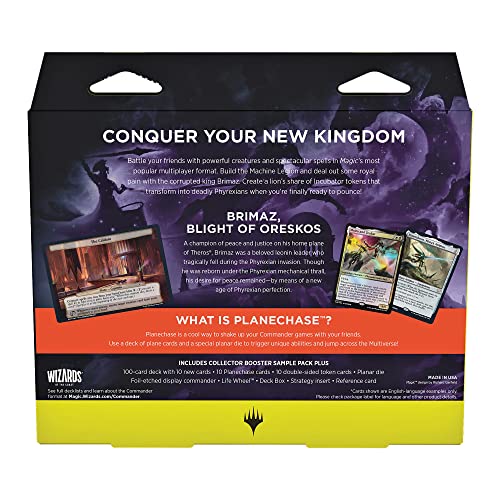 Magic: The Gathering March of the Machine Commander Deck Growing Threat + Collector Booster Sample Pack
