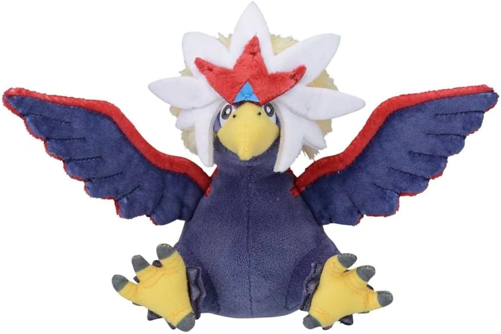 Pokemon Center: Braviary Sitting Cuties Plush, 6 Inch
