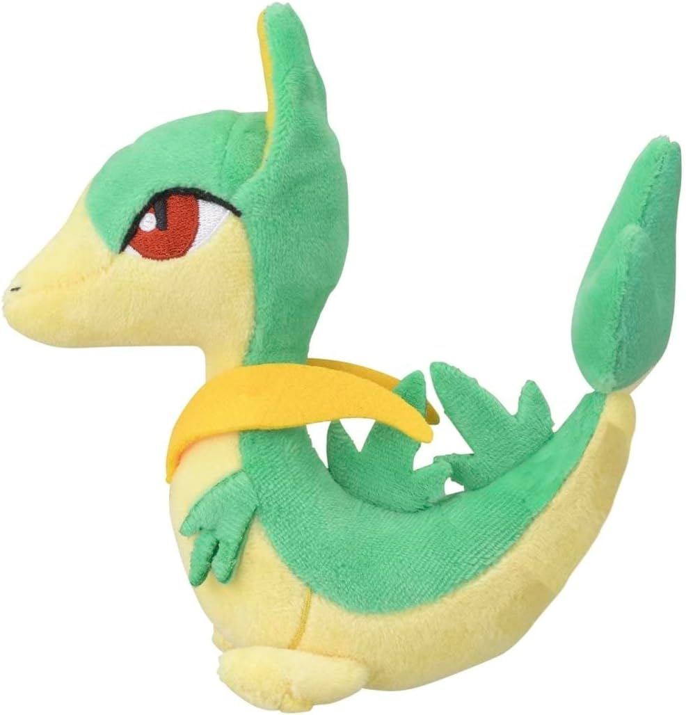 Pokemon Center: Servine Sitting Cuties Plush, 6 Inch