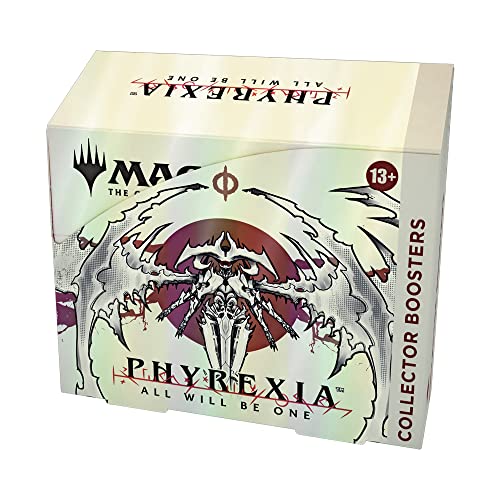Magic: The Gathering Phyrexia: All Will Be One Collector Booster Box | 12 Packs (180 Magic Cards)