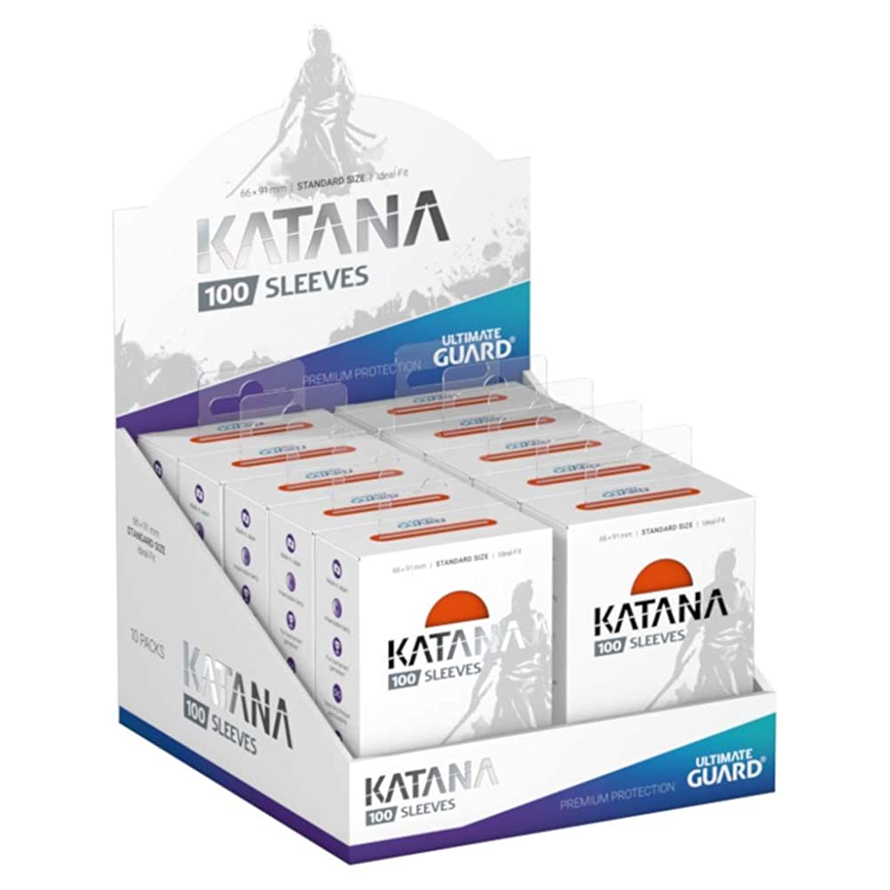 katana card sleeves Amazon.com: Ultimate Guard Katana Card Sleeves: 100 Standard Size TCG  Sleeves, 66 x 91mm, Black Back, Tournament Quality, No PVC & Acid-Free,  High Clarity : Toys & Games main image 0