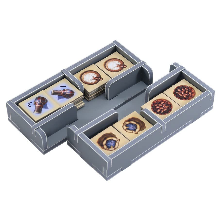 Folded Space Targi and The Expansion Board Game Box Inserts