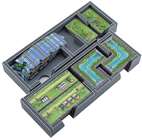 Folded Space Barenpark and Bad News Expansion Board Game Box Inserts