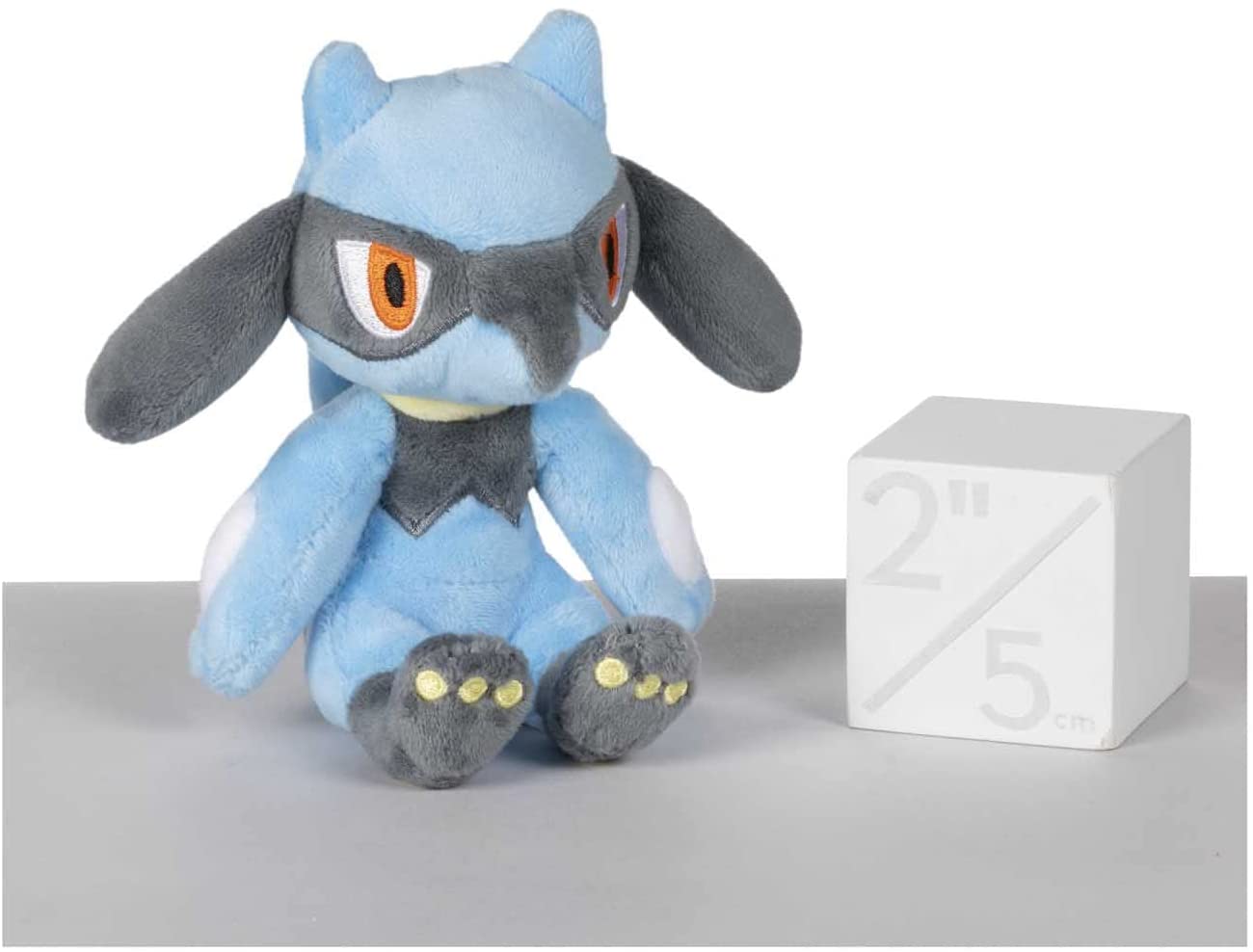 Pokemon 5 Inch Sitting Cuties Plush - Riolu