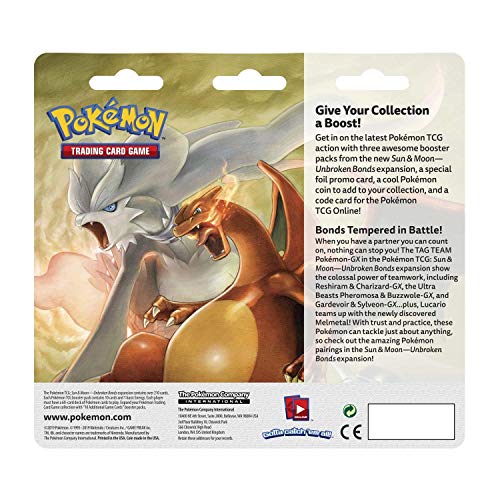 Pokemon TCG: Sun & Moon Unbroken Bonds 3-Pack Blister