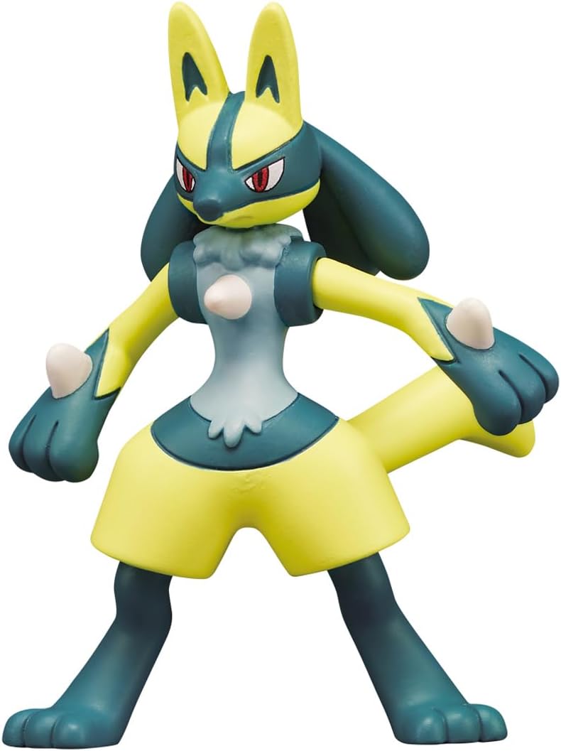 Takara Tomy Pokemon Moncolle 2 Inch Figure MS-52 Shiny Lucario