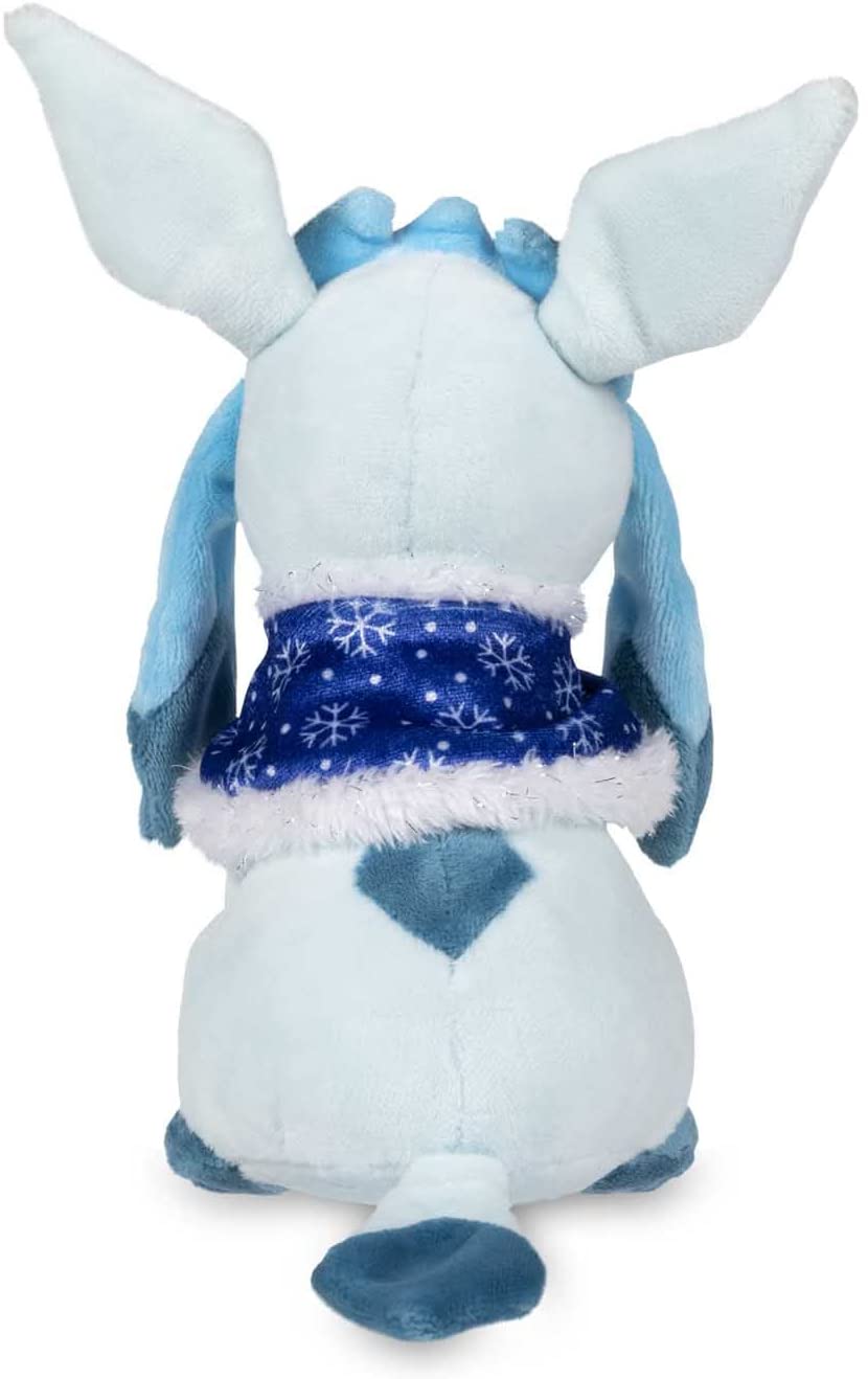 Pokemon 8 Inch Poke Plush - Undersea Holiday Glaceon