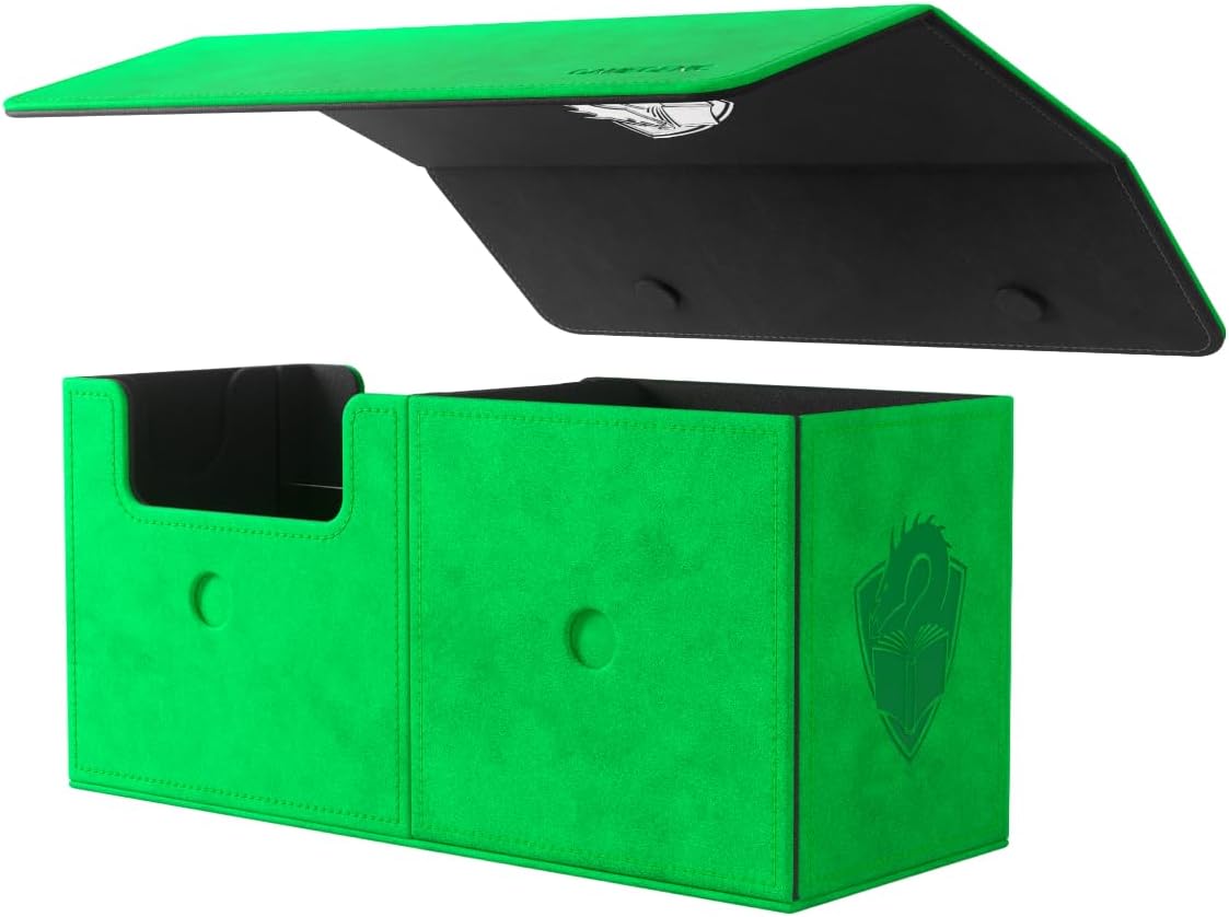 Gamegenic The Academic 133+ XL Premium Deck Box | Double-Sleeved Card Storage | High Quality Card Game Protector | Holds Up to 122 Cards Plus Game Accessories