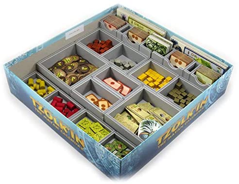 Folded Space Tzolkin Tribes and Prophecies and Expansions Board Game Box Inserts