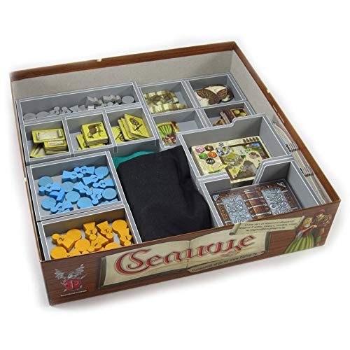 Folded Space Village and Expansions Board Game Box Inserts