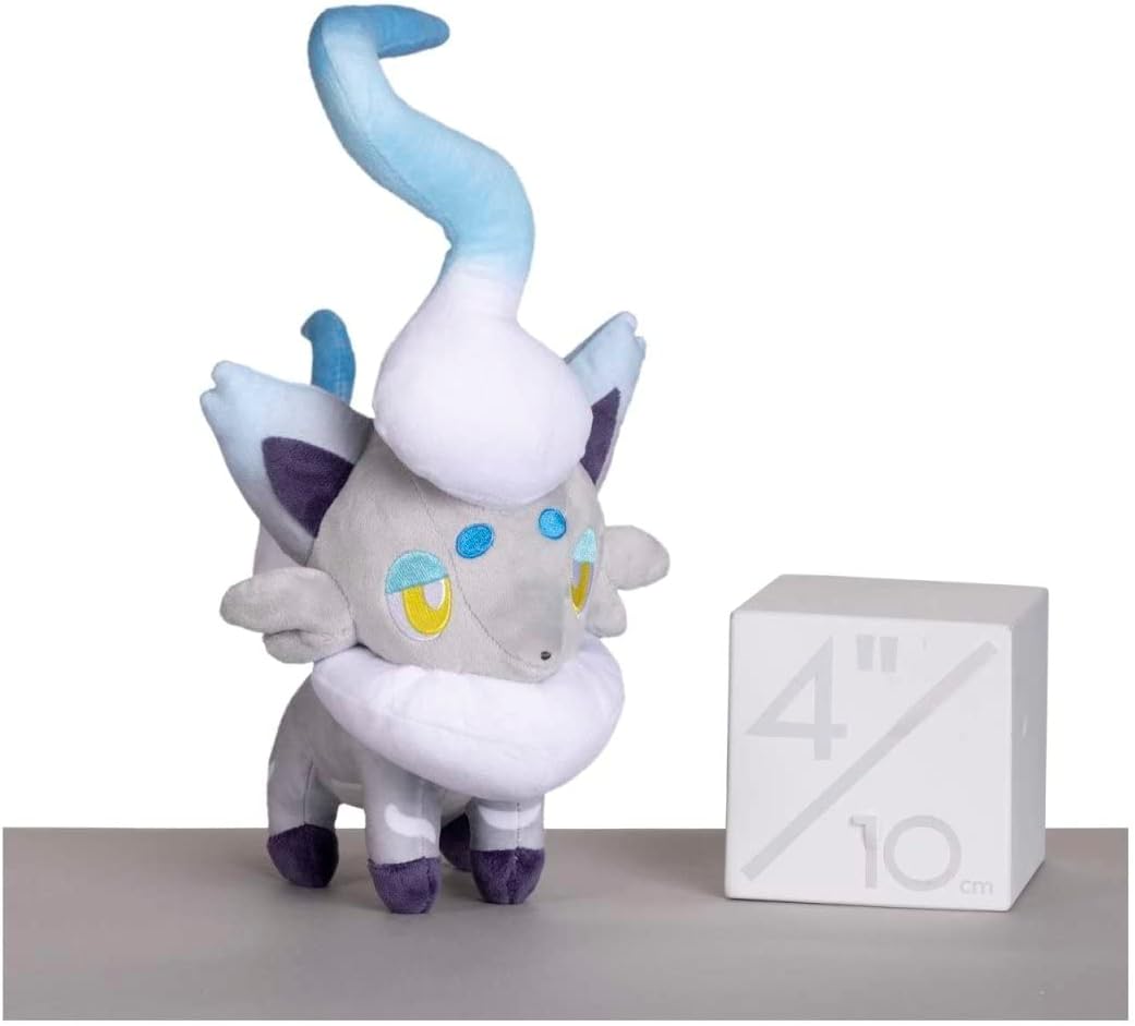 Pokemon Center: Shiny Hisuian Zorua Poké Plush, 11 ½ Inch