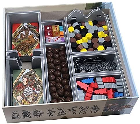 Folded Space Raiders of Scythia Board Game Box Inserts