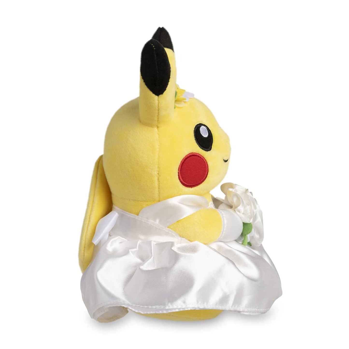 Pokemon Center: Pikachu Wedding - Dress Pikachu (Female) Plush, 8 Inch