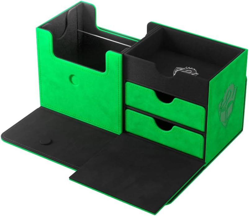 Gamegenic The Academic 133+ XL Premium Deck Box | Double-Sleeved Card Storage | High Quality Card Game Protector | Holds Up to 122 Cards Plus Game Accessories
