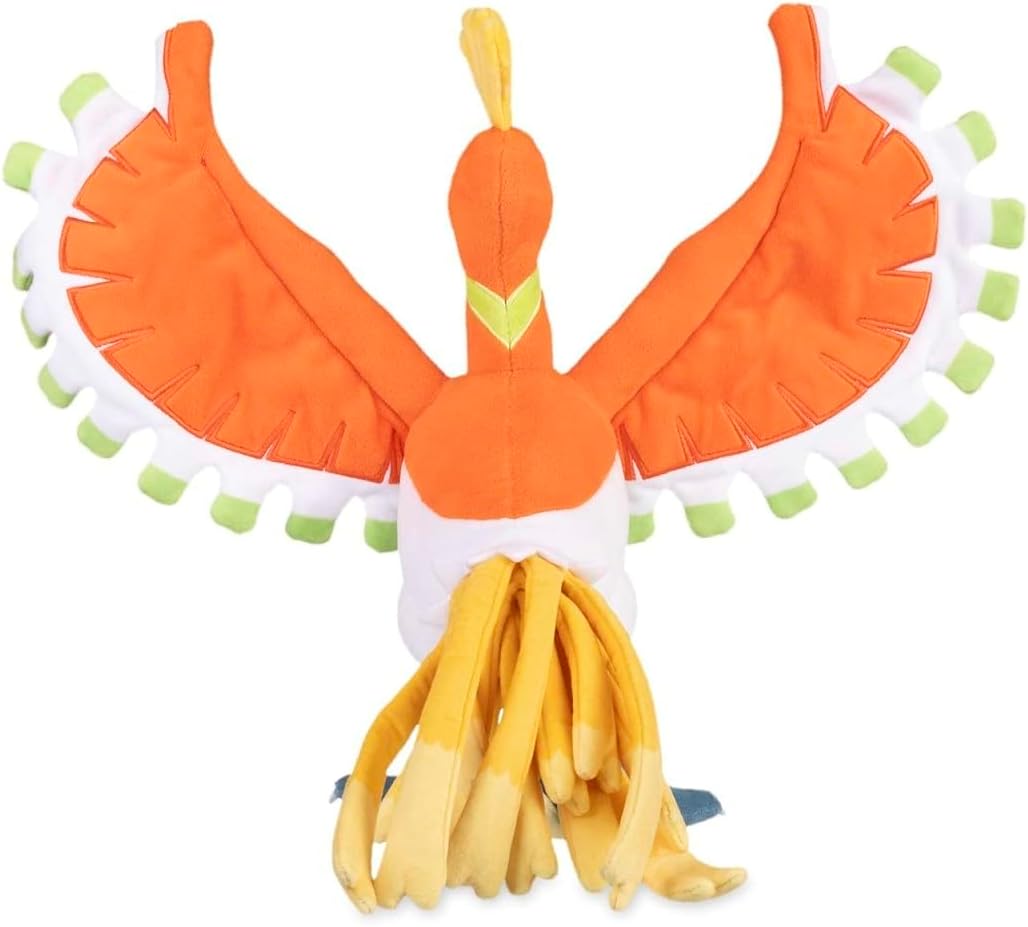 Pokemon Center: Ho-Oh Poké Plush, 13 ¾ Inch