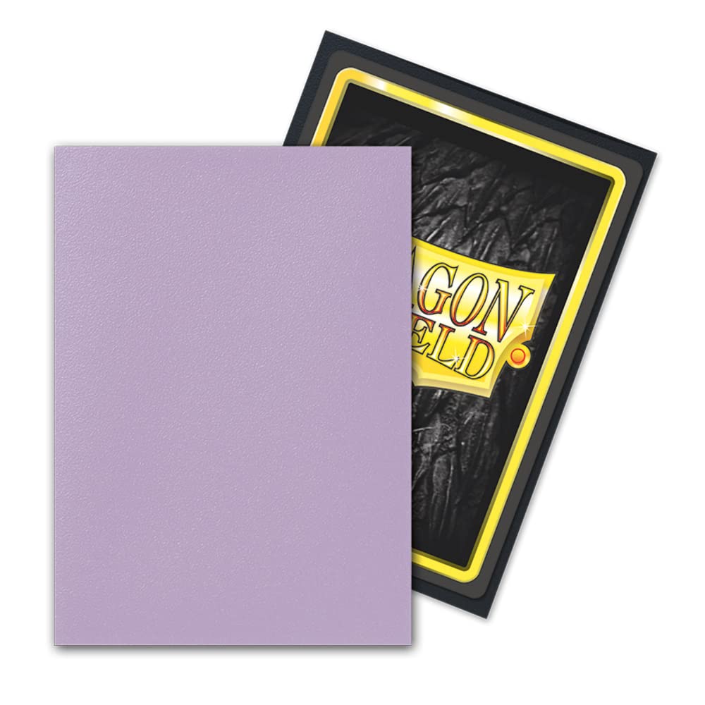 Dragon Shield Standard Size Card Sleeves Matte Dual Orchid 100CT MTG Card Sleeves are Smooth & Tough Compatible with Pokemon, Yu-Gi-Oh!, & Magic The Gathering Card Sleeves