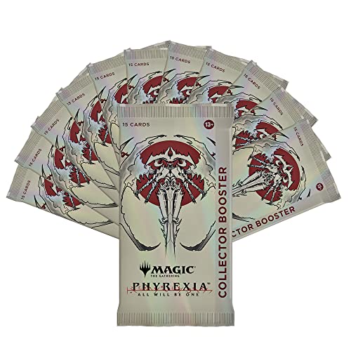 Magic: The Gathering Phyrexia: All Will Be One Collector Booster Box | 12 Packs (180 Magic Cards)