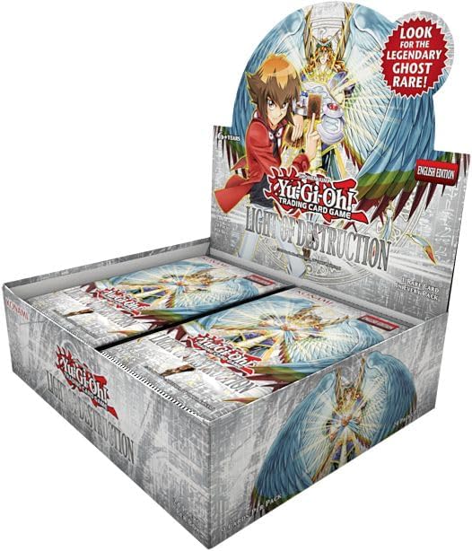 Yu-Gi-Oh! Light of Destruction Unlimited Reprint Booster Display (24 Packs)