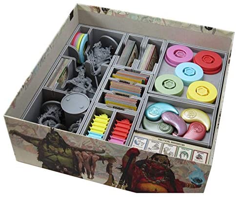 Folded Space Rising Sun Board Game Box Inserts