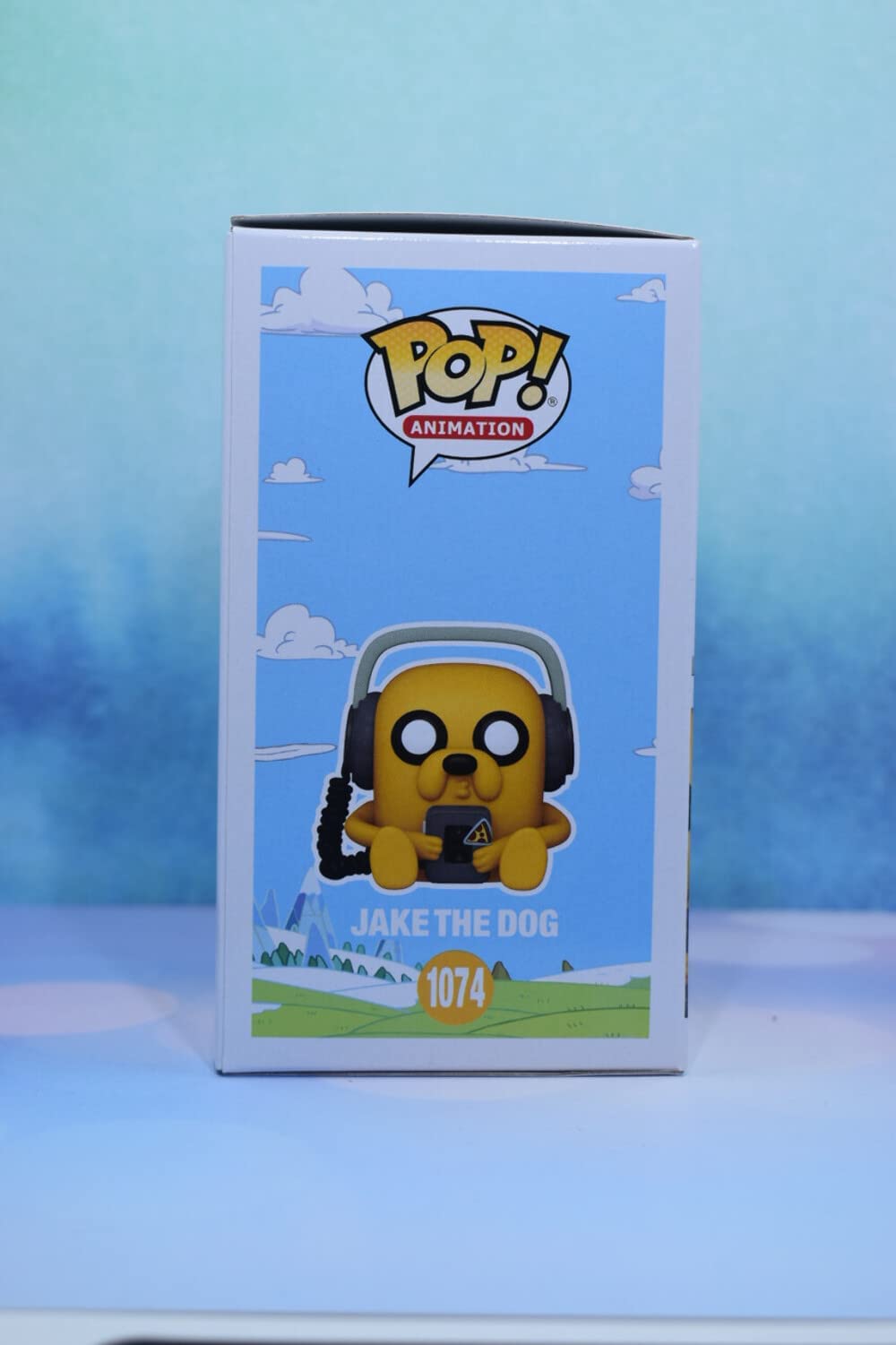 Funko POP Funko Animation: Adventure Time - Jake with Player, Multicolor, Standard, (57784)