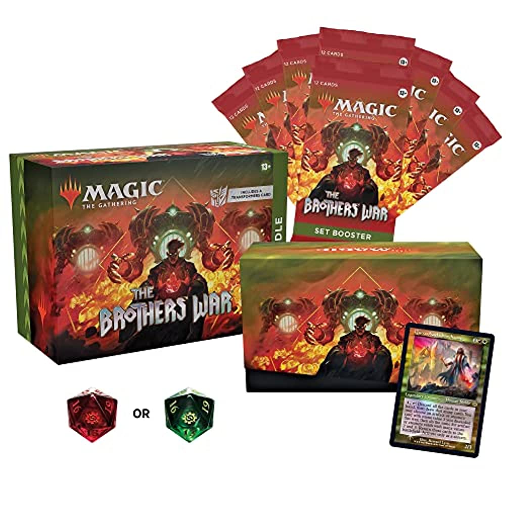 Magic: The Gathering The Brothers War Bundle | 8 Set Boosters + Accessories