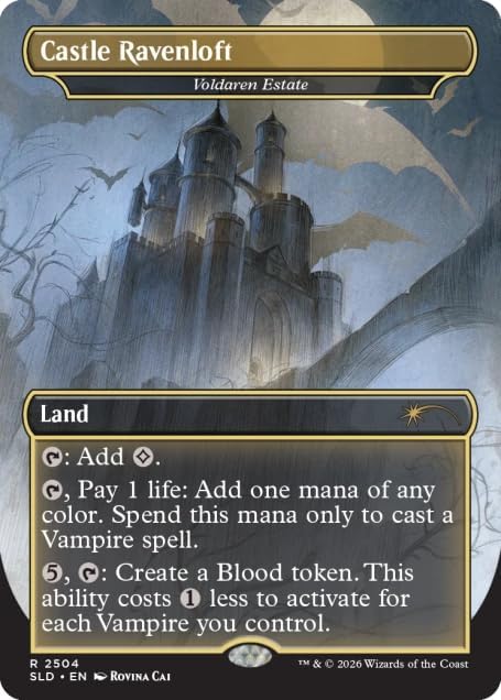 Magic: The Gathering Secret Lair x Dungeons & Dragons: Strahd's Descent Non-Foil Edition