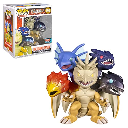 Funko POP! Super Animation: Yu-Gi-Oh! Five-Headed Dragon Vinyl Figure 2022 Fall Convention Exclusive, 1230