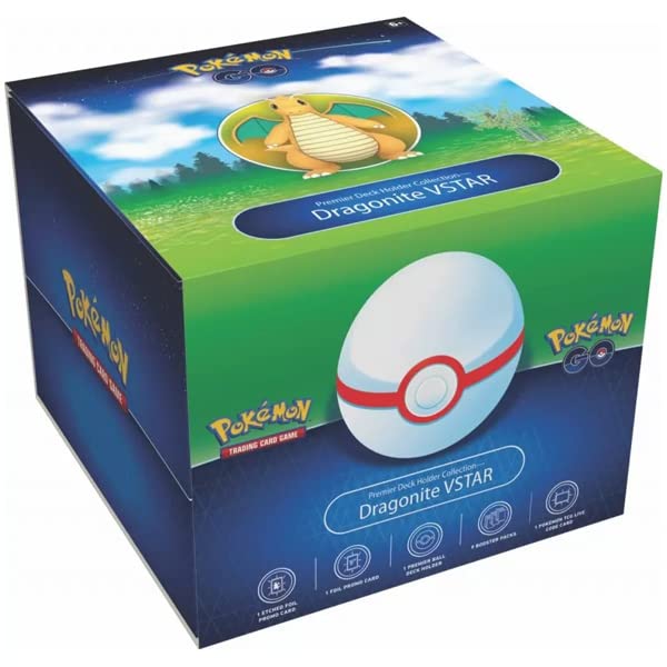 Pokemon TCG: Pokemon GO Premier Deck Holder Collection—Dragonite VSTAR
