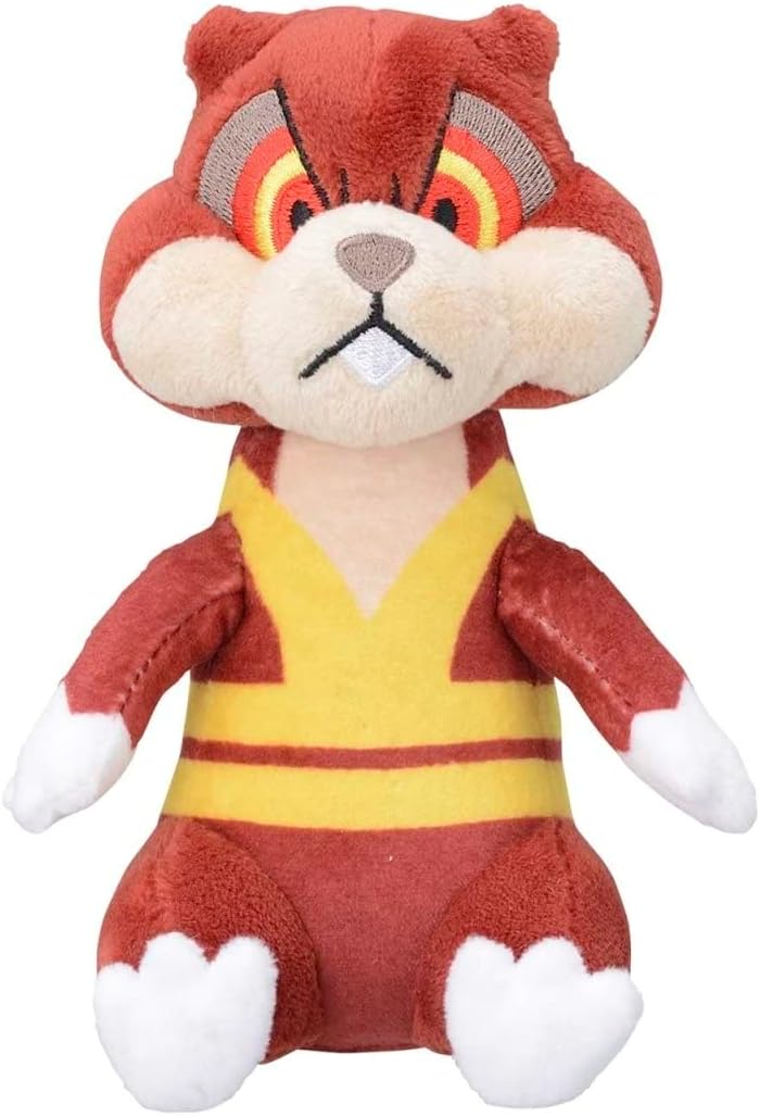 Pokemon Center: Watchog Sitting Cuties Plush, 5 ¾ Inch