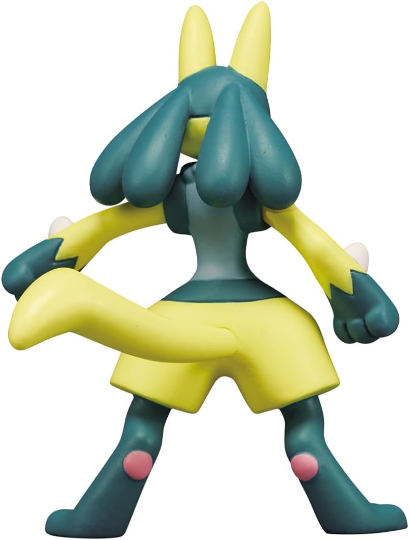 Takara Tomy Pokemon Moncolle 2 Inch Figure MS-52 Shiny Lucario