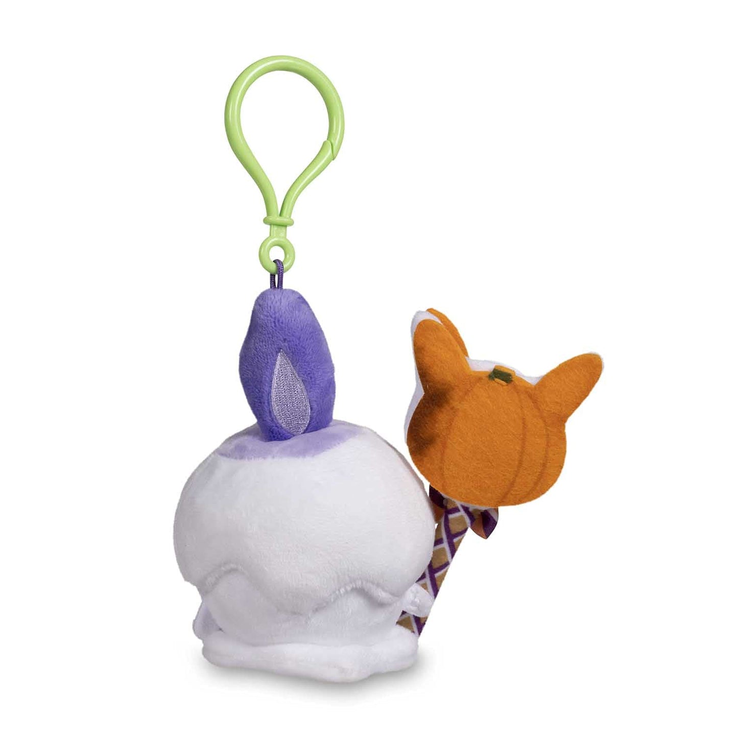 Pokemon Center: Pumpkin Celebration Litwick Poké Plush Keychain