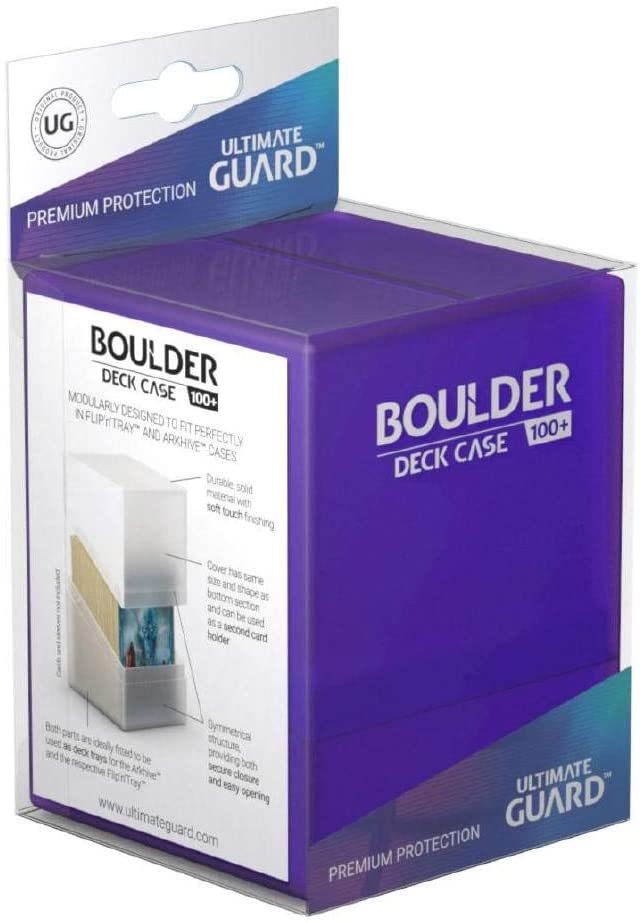 Ultimate Guard 100+ Boulder Deck Case - Amethyst