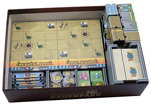 Folded Space Barenpark and Bad News Expansion Board Game Box Inserts