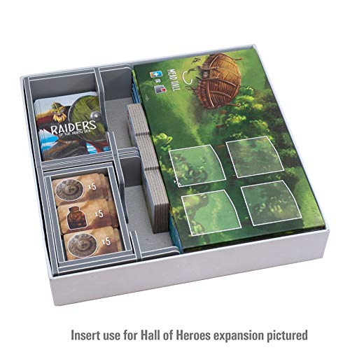 Folded Space Raiders of The North Sea and Expansions Board Game Box Inserts
