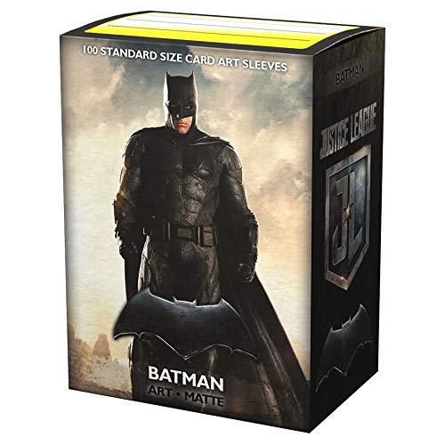 Dragon Shield Standard Size Matte Art Sleeves 100 Count Justice League Batman