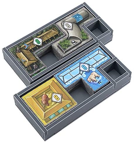 Folded Space Barenpark and Bad News Expansion Board Game Box Inserts