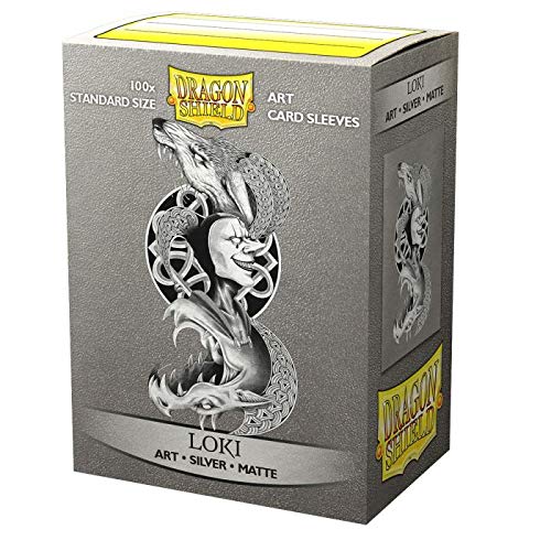 Dragon Shield Matte Art Viking Loki Standard Size 100 ct Card Sleeves Individual Pack