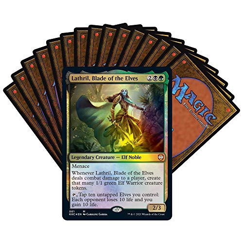 Magic: The Gathering Kaldheim Commander Deck Elven Empire | 100 Card Ready-to-Play Deck | Green-Black