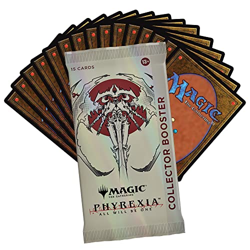 Magic: The Gathering Phyrexia: All Will Be One Collector Booster Box | 12 Packs (180 Magic Cards)