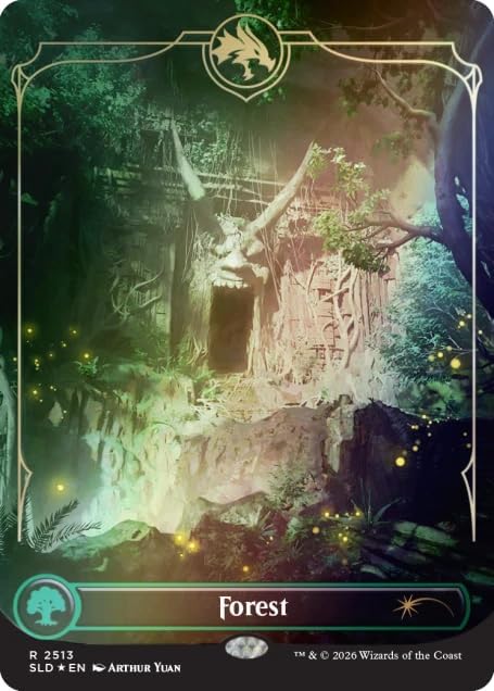 Magic: The Gathering Secret Lair x Dungeons & Dragons: Lands of the Forgotten Realms Foil Edition