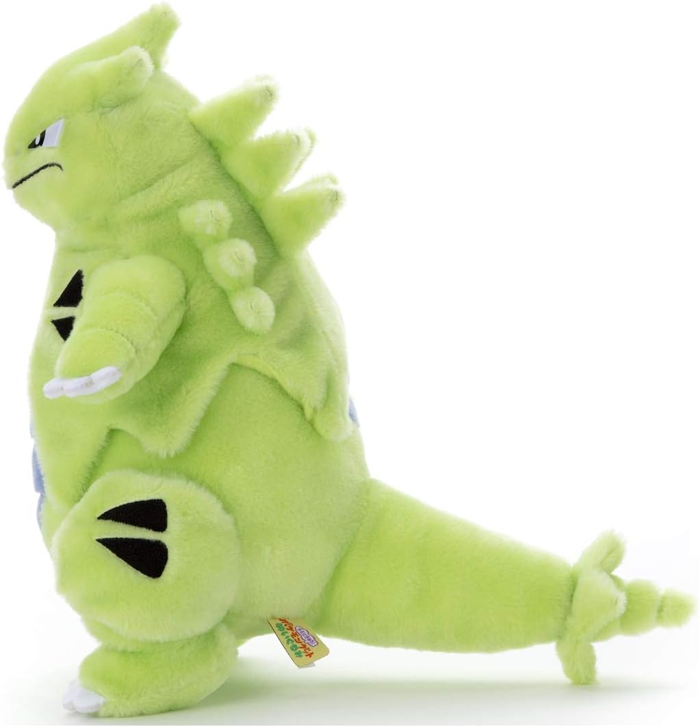 Takara Tomy Arts Pokemon Pokemon Get, Plush Toy, Tyranitar, Height Approx. 9.1 inches (23 cm)