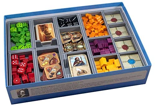 Folded Space Voyages of Marco Polo V2 and Expansions Board Game Box Inserts