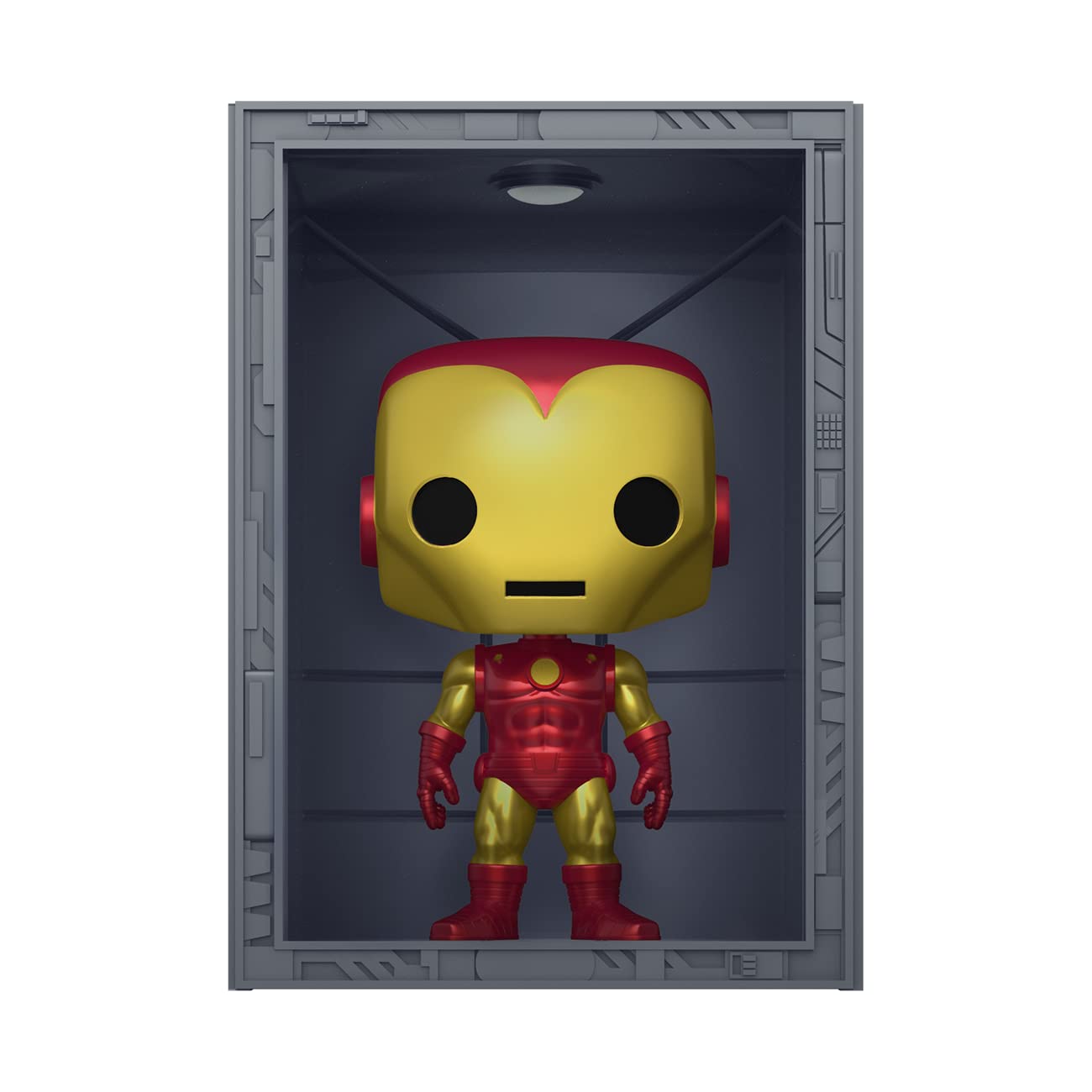 Funko Pop! Marvel: Iron Man Hall of Armor Model 4 Deluxe Vinyl Figure