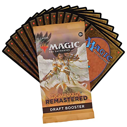 Magic: The Gathering Dominaria Remastered Draft Booster Box | 36 Packs (540 Magic Cards)