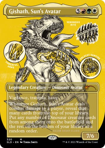 Magic TCG Magic: The Gathering Secret Lair: MTG Monster Anatomy 101