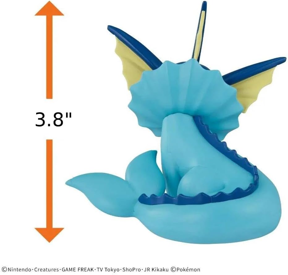 Bandai Hobby - Pokémon - #27 Vaporeon, Pokémon Model Kit Quick!