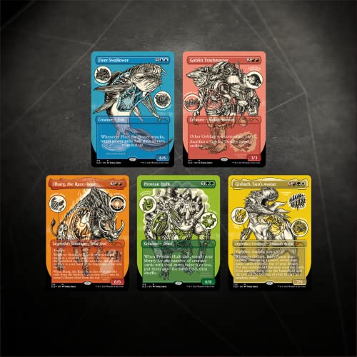 Magic TCG Magic: The Gathering Secret Lair: MTG Monster Anatomy 101