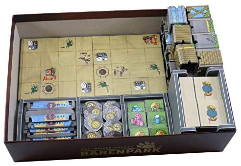 Folded Space Barenpark and Bad News Expansion Board Game Box Inserts