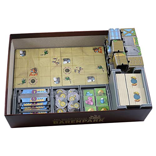 Folded Space Barenpark and Bad News Expansion Board Game Box Inserts